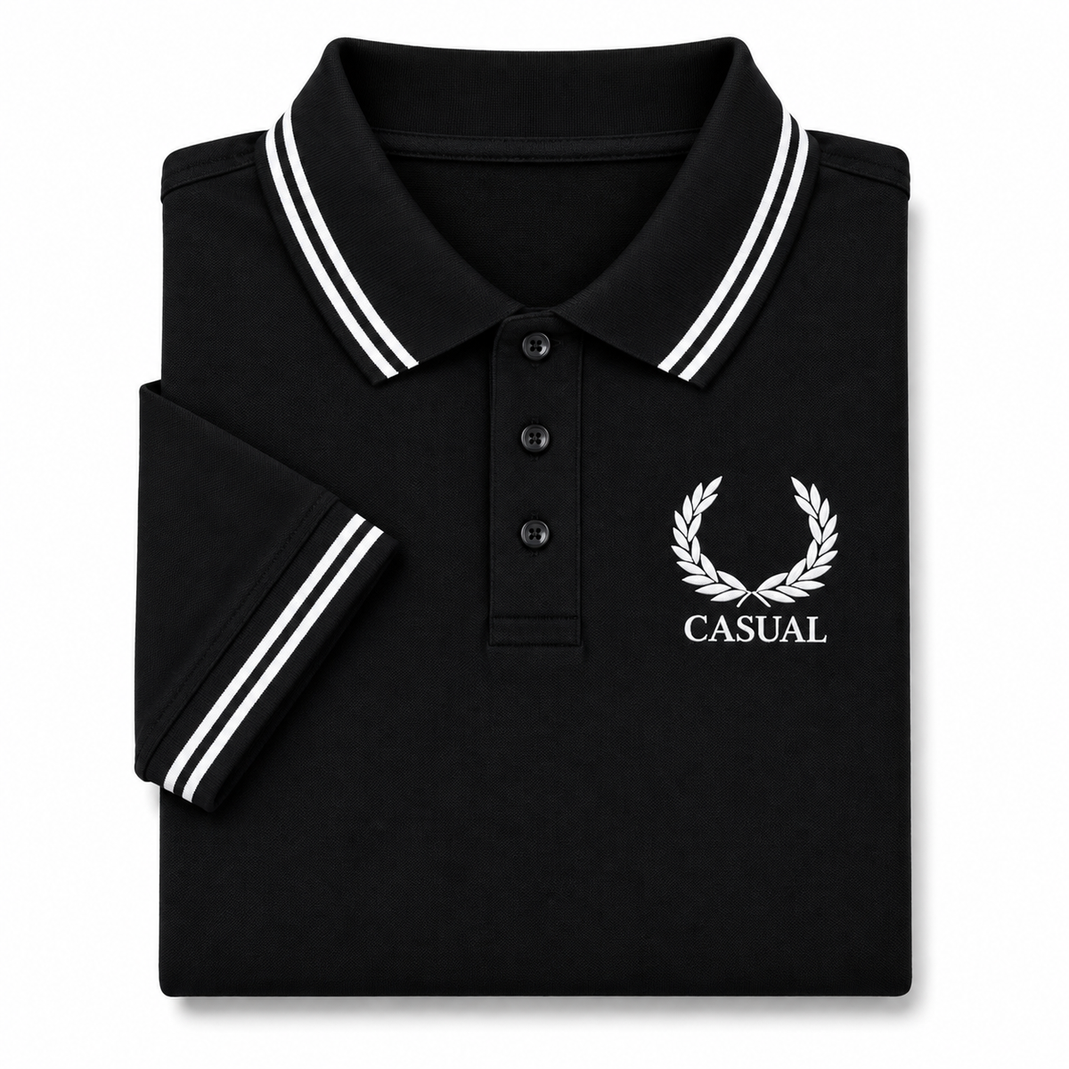 Polo ''Casual Laurel'' Black