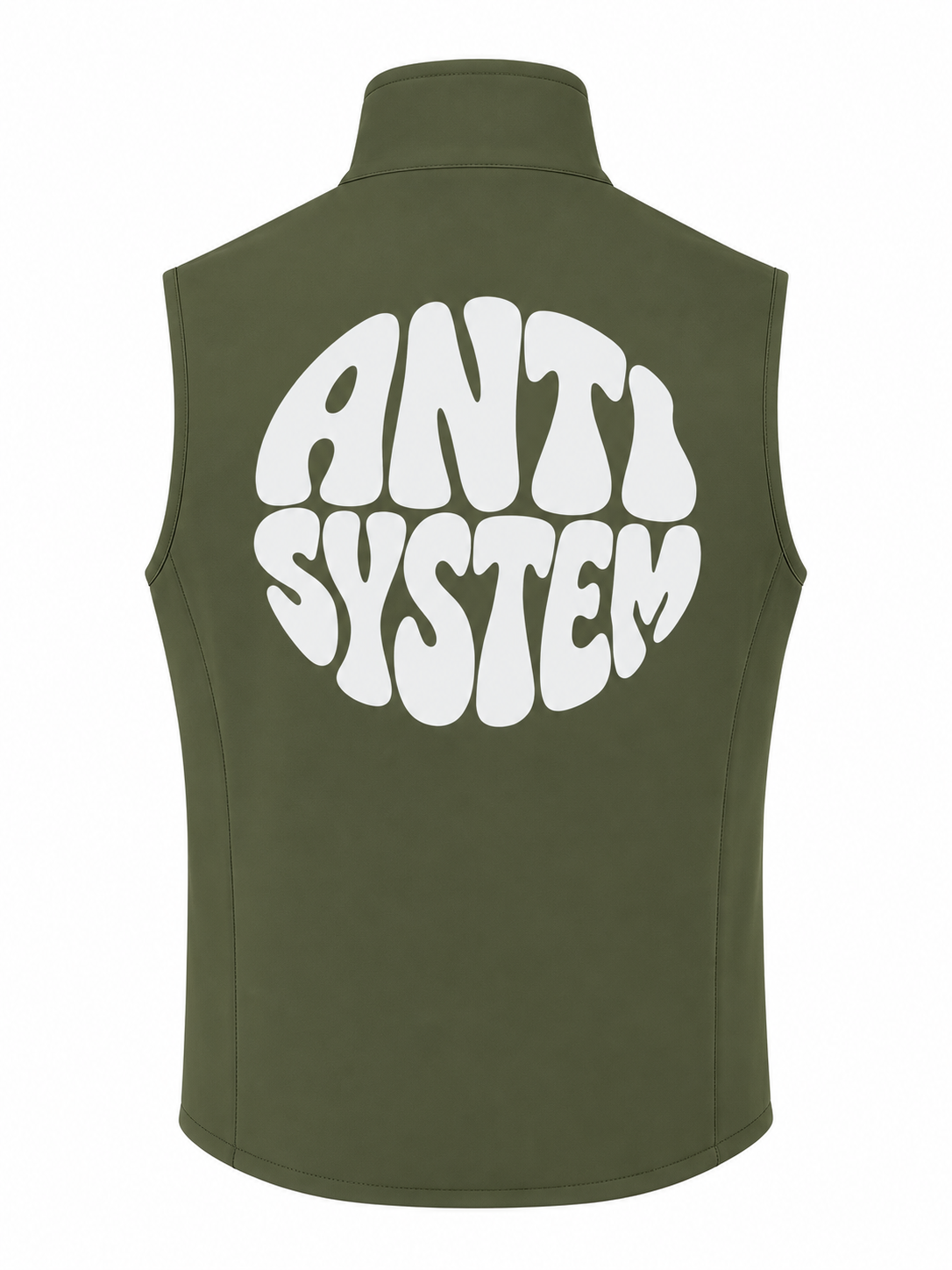 Gilet “AntiSystem” Impermeabile Felpato