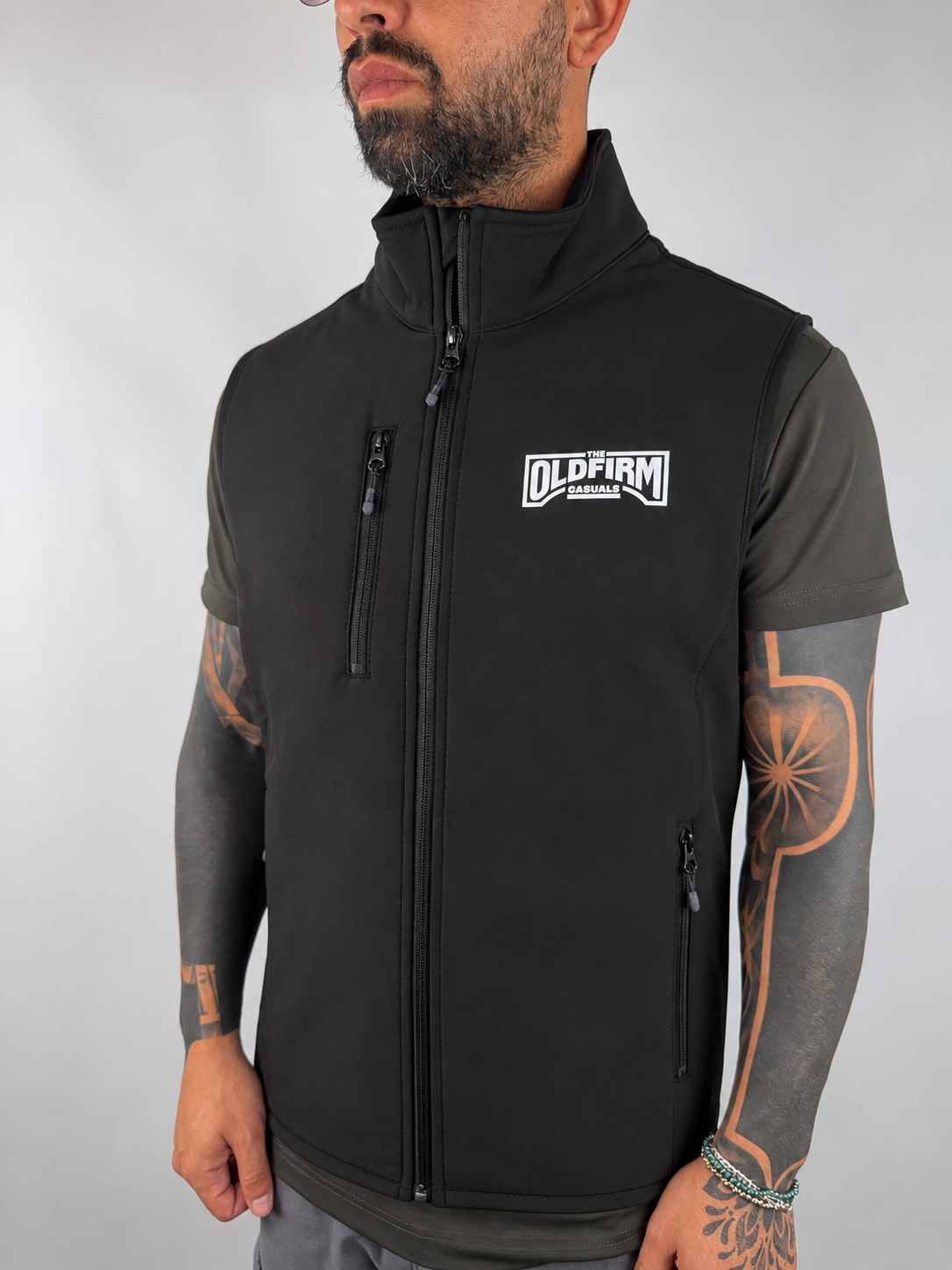Gilet “Old Firm” Impermeabile Felpato