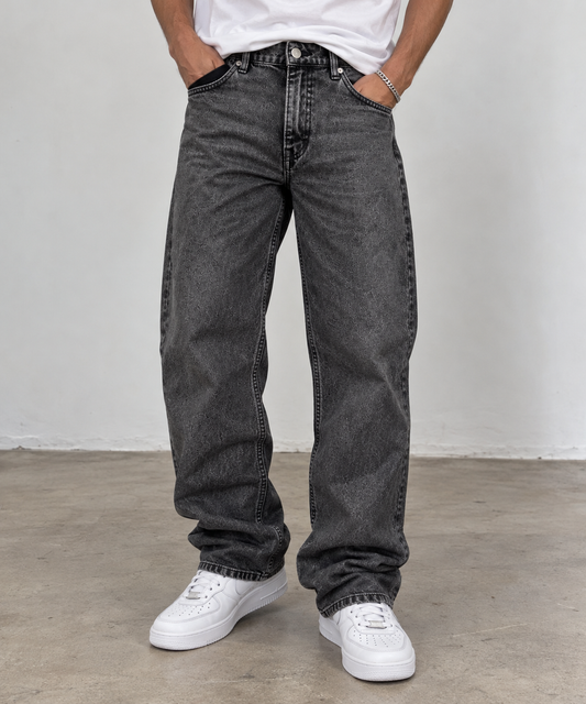 Jeans Grey Wash - Loose Fit