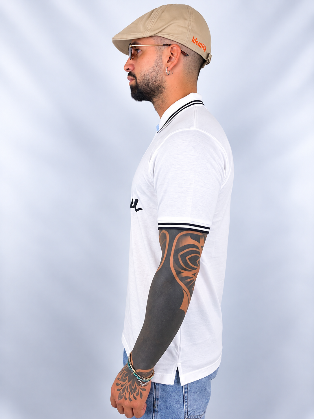 Polo ''Antisocial''  White