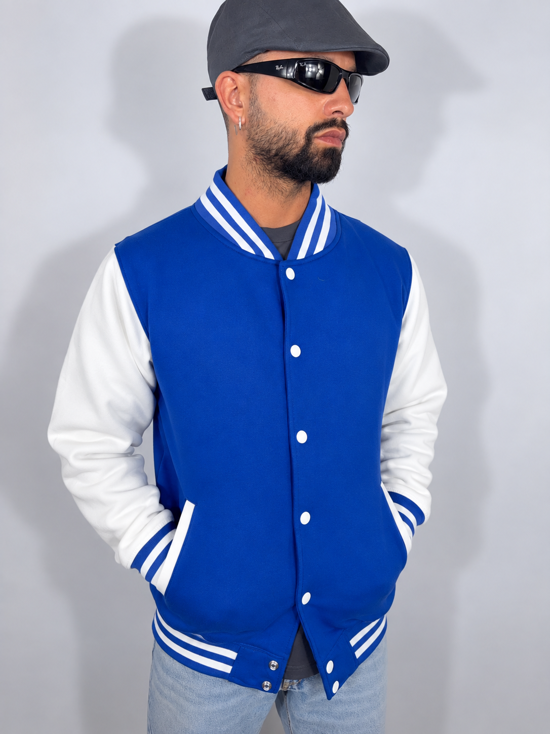Felpa “Varsity” Royal Blu