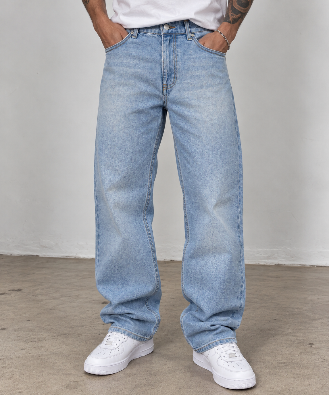 Jeans Light Wash - Loose Fit