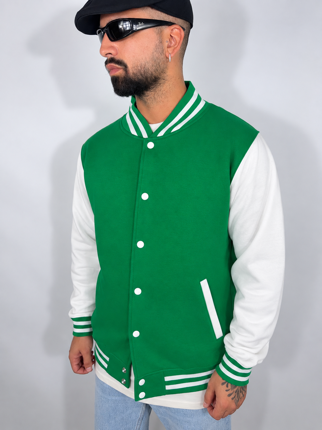 Felpa “Varsity” Verde