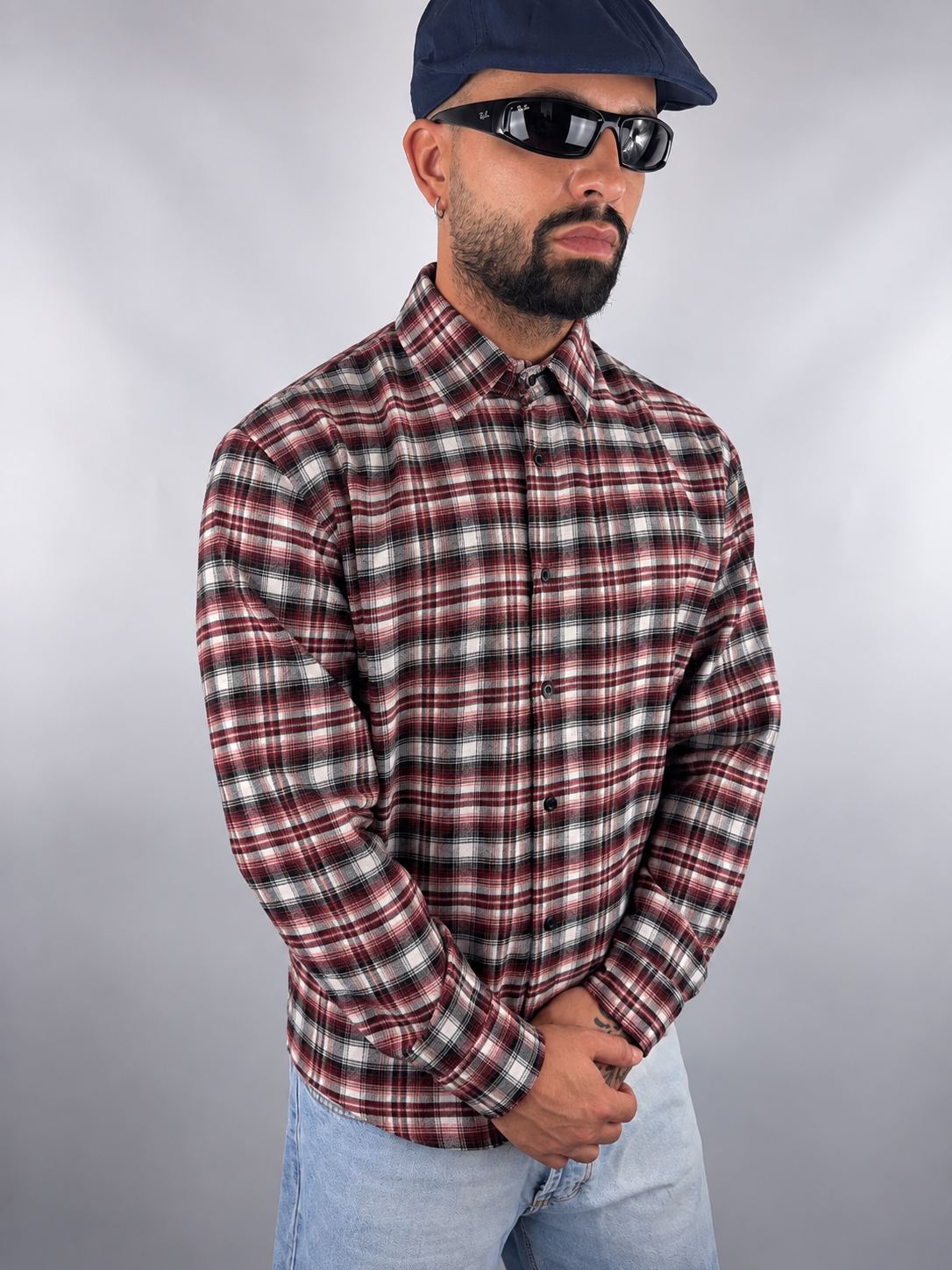 Camicia “Check Stud Red”
