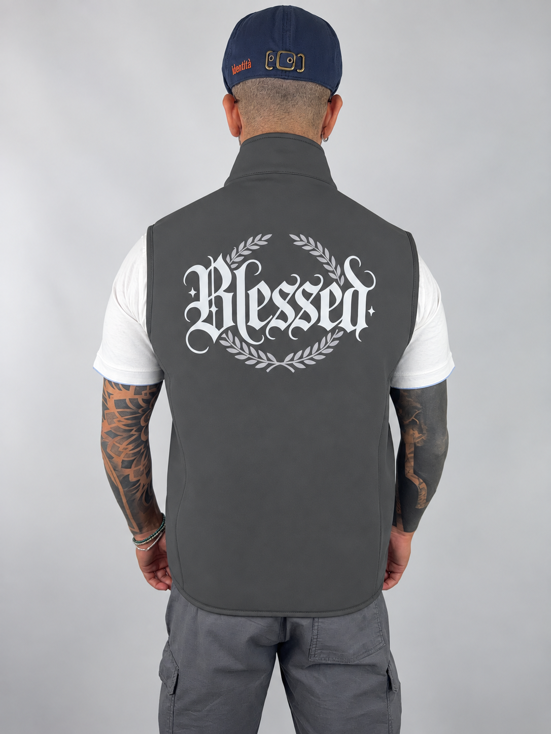 Gilet “Blessed” Impermeabile Felpato