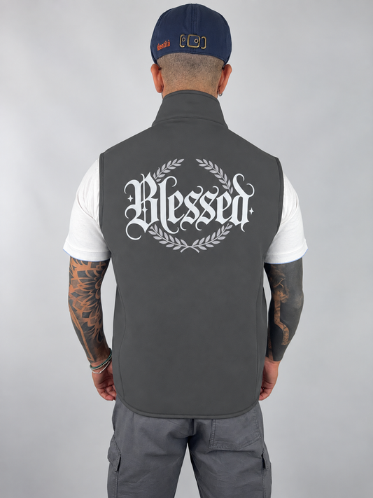 Gilet “Blessed” Impermeabile Felpato