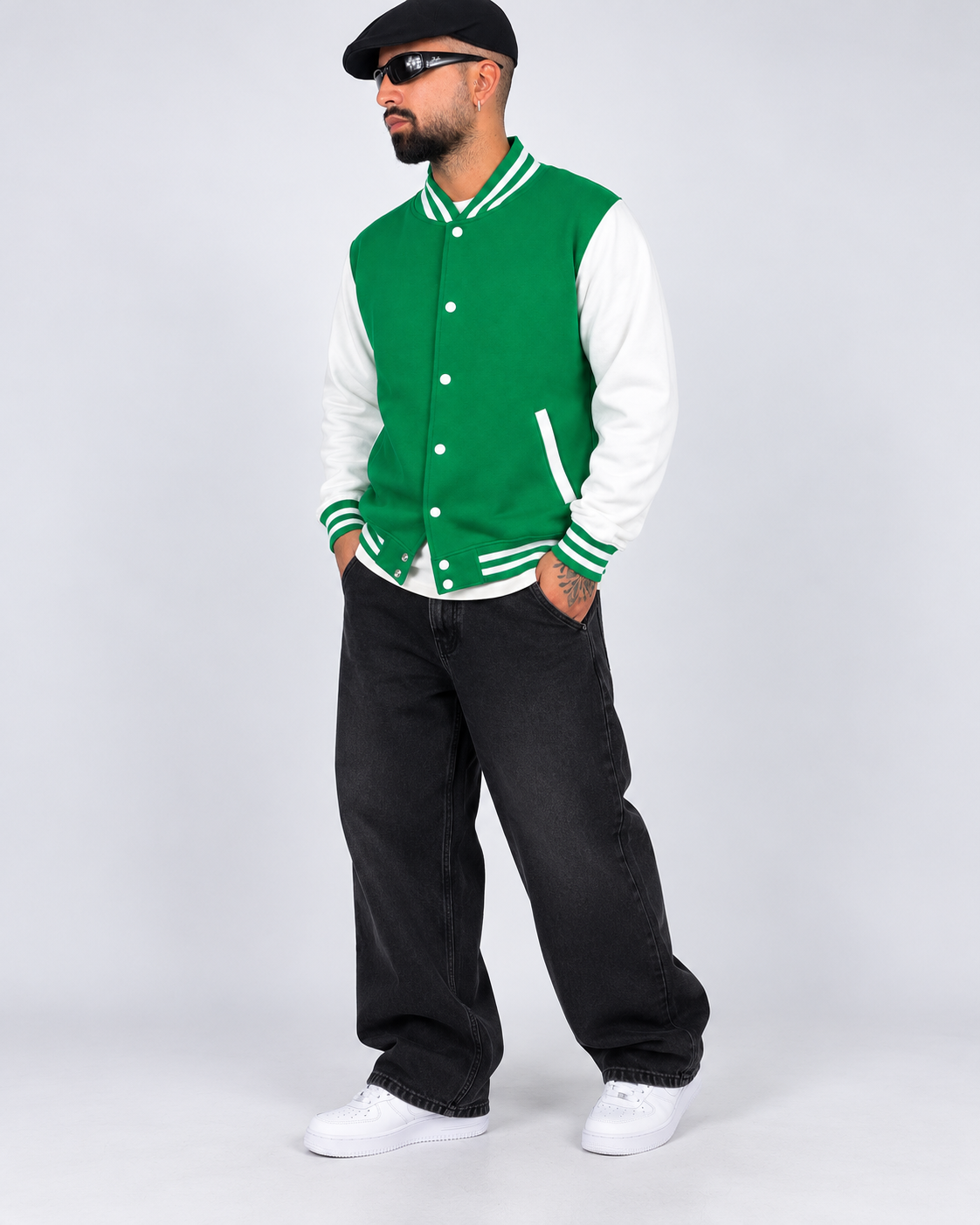 Felpa “Varsity” Verde