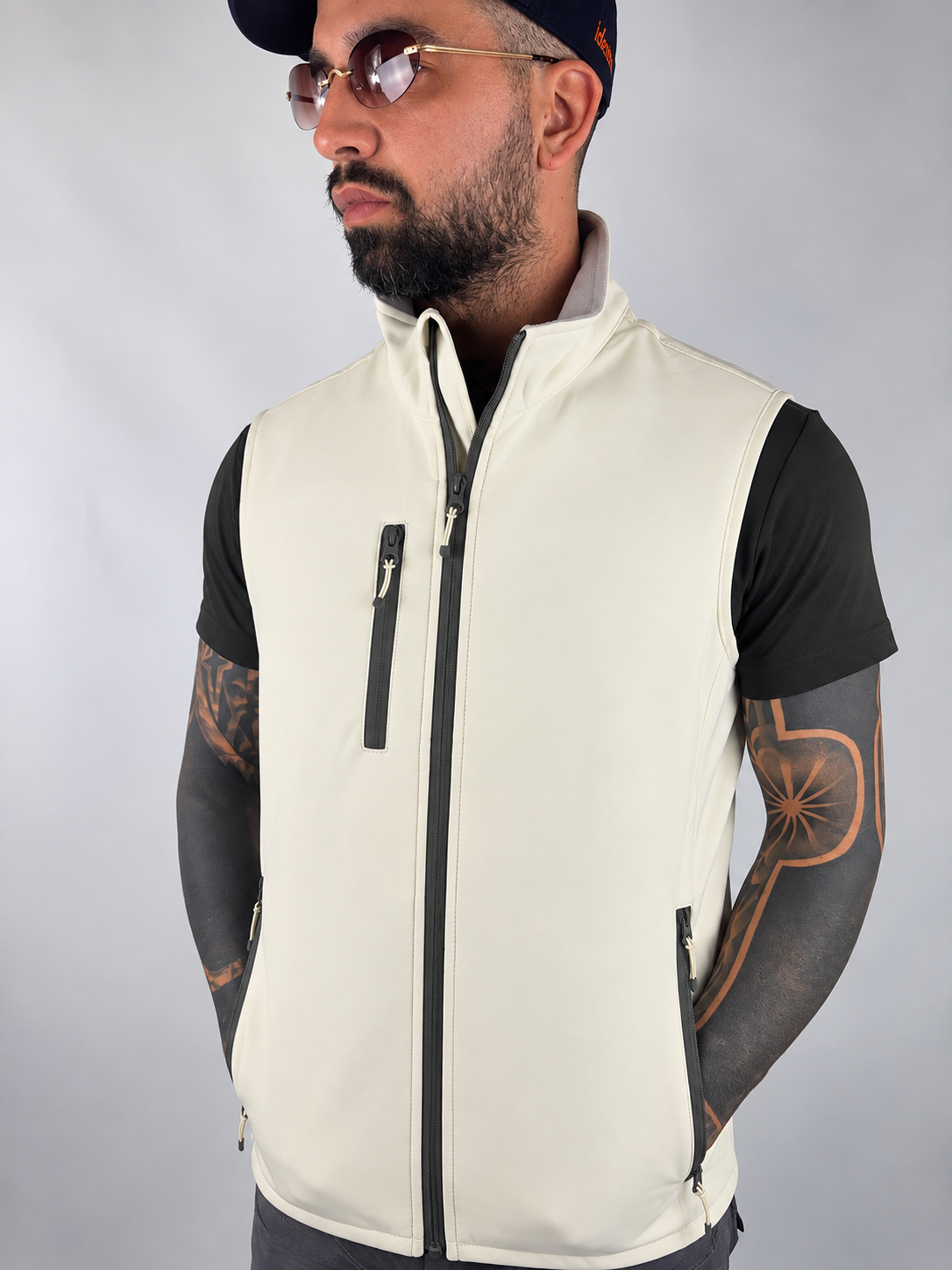 Gilet “Casual” Impermeabile Felpato