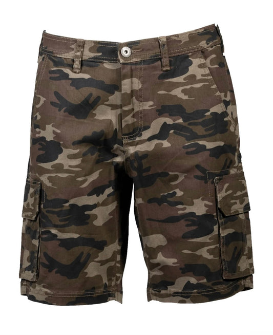 Bermuda Cargo Camouflage Green