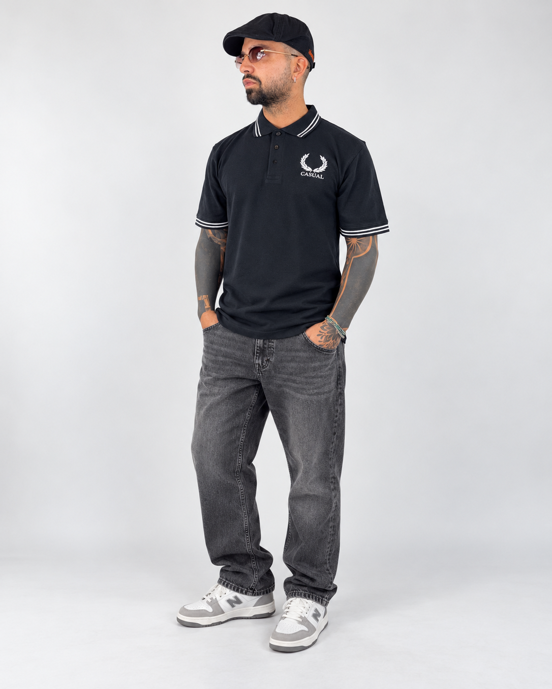 Polo ''Casual Laurel'' Black