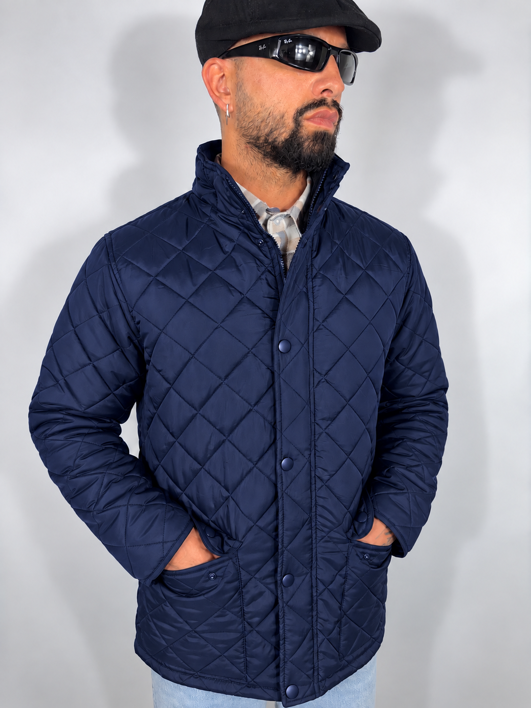 Giubbino “London” Blu Navy