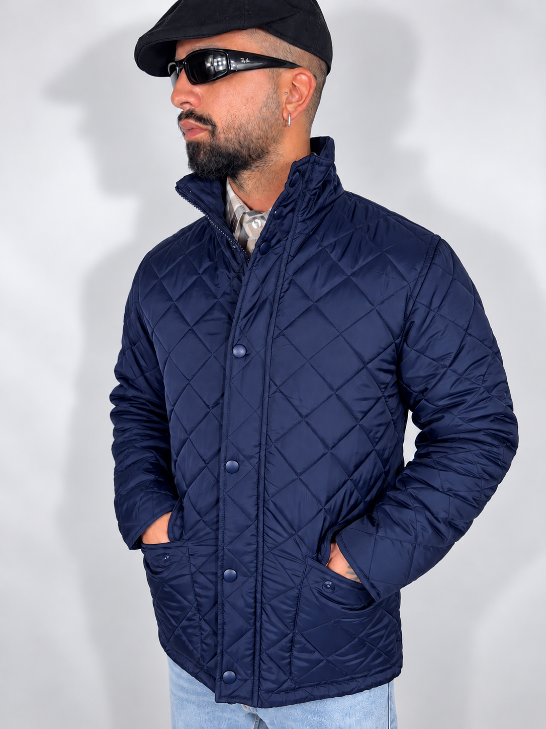 Giubbino “London” Blu Navy