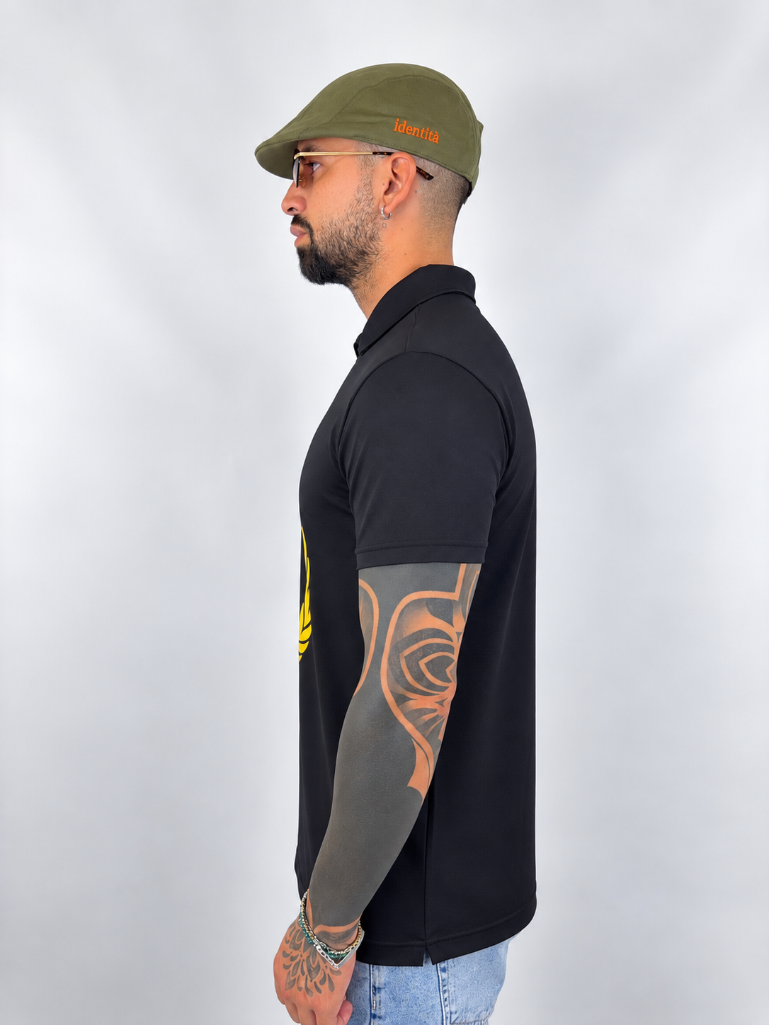 Polo ''Hooded'' Black