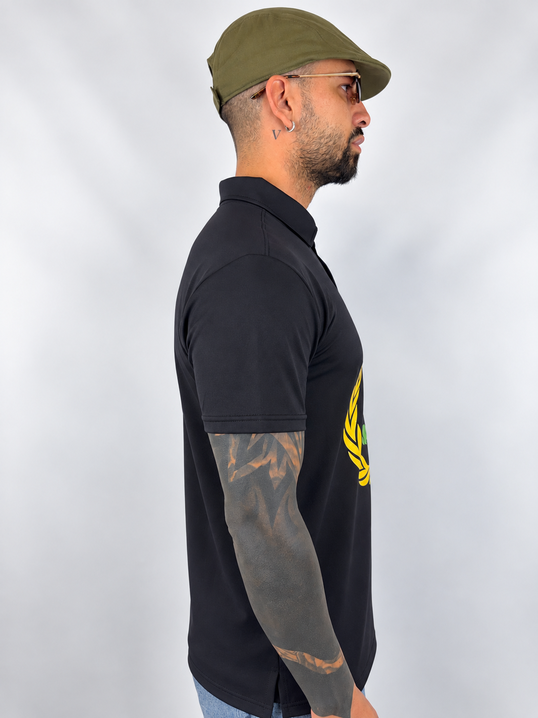Polo ''Hooded'' Black