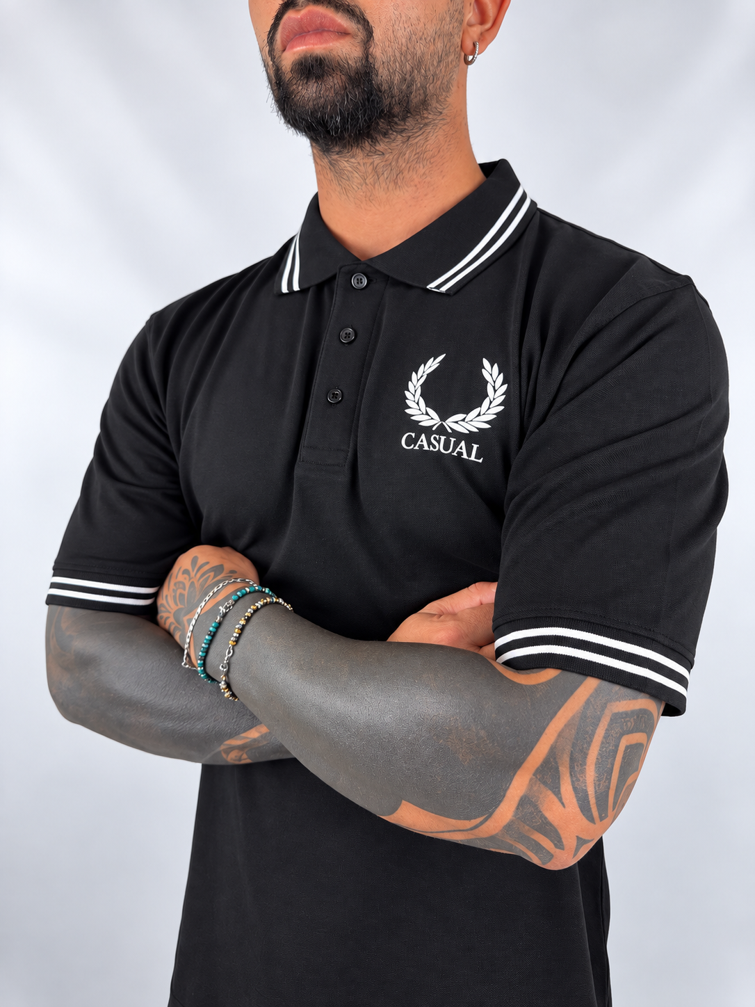 Polo ''Casual Laurel'' Black
